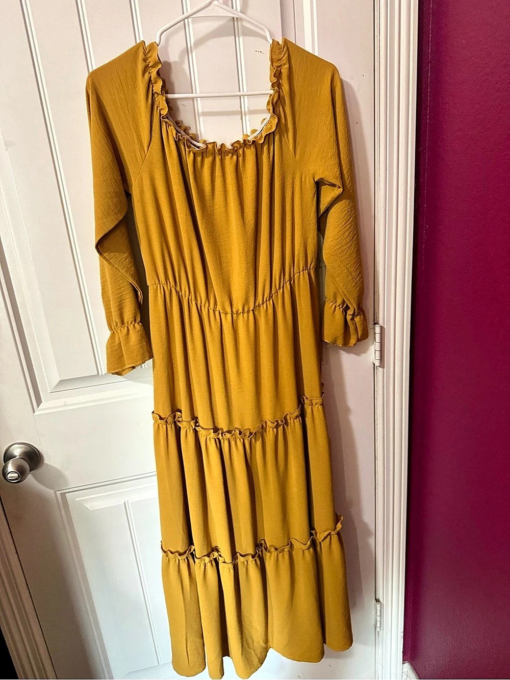Yellow Maxi Dress Like New